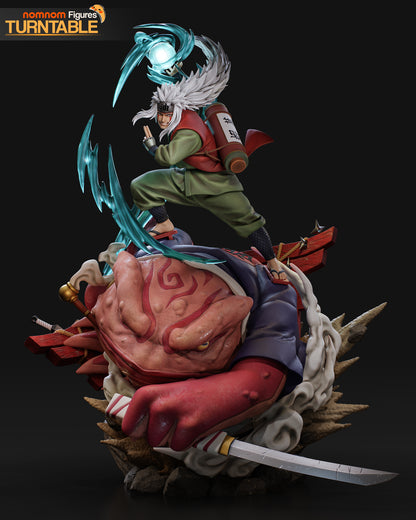 Figura Jiraiya Naruto en resina, foto 10