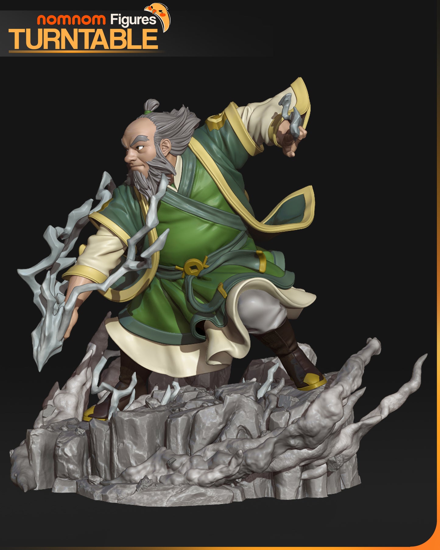 Figura de Resina - Iroh - Avatar