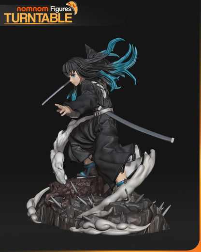 Figura de Resina - Tokito Muichiro - Kimetsu No Yaiba / Demon Slayer