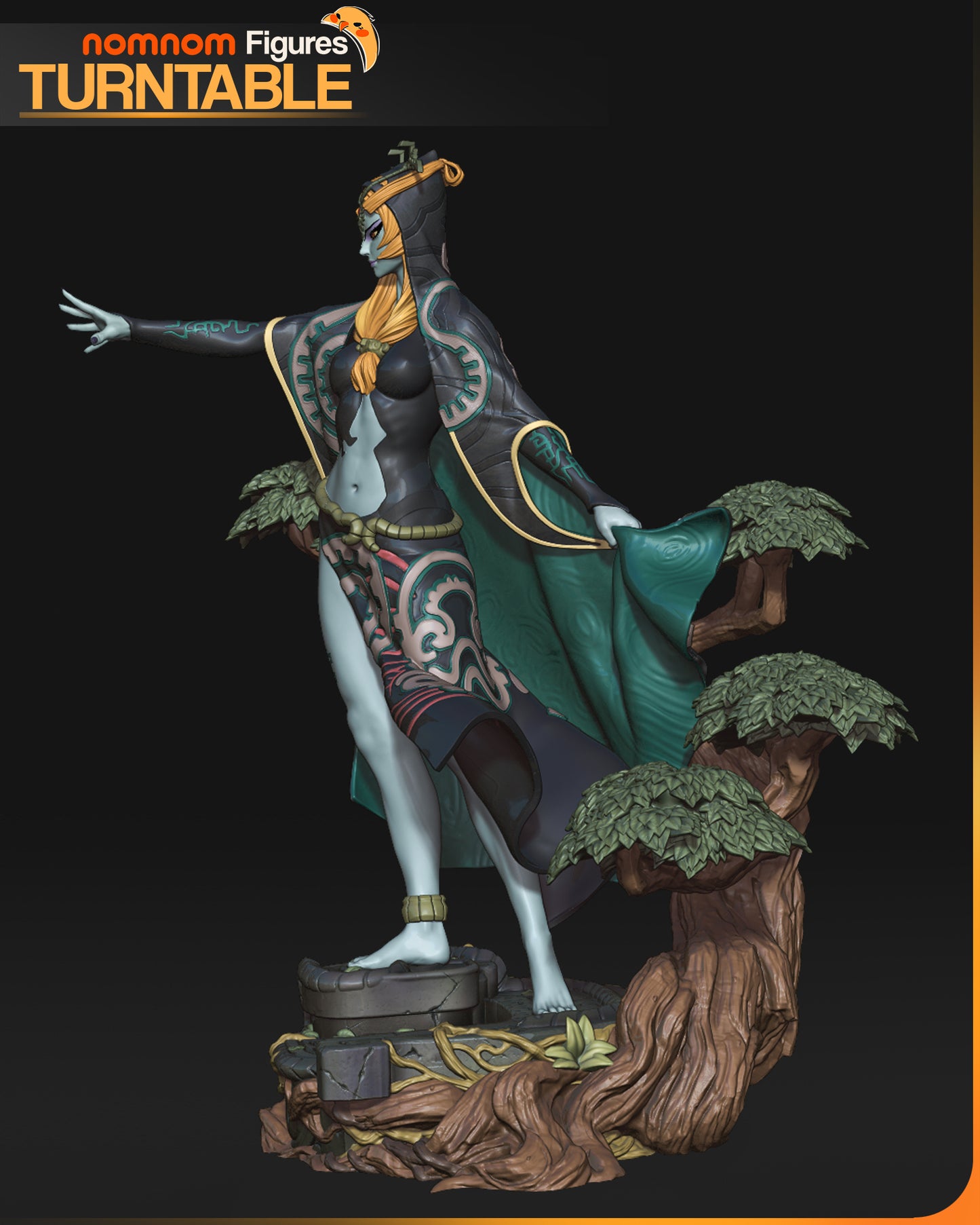 Figura de Resina - Midna - The Legend of Zelda Twilight Princess