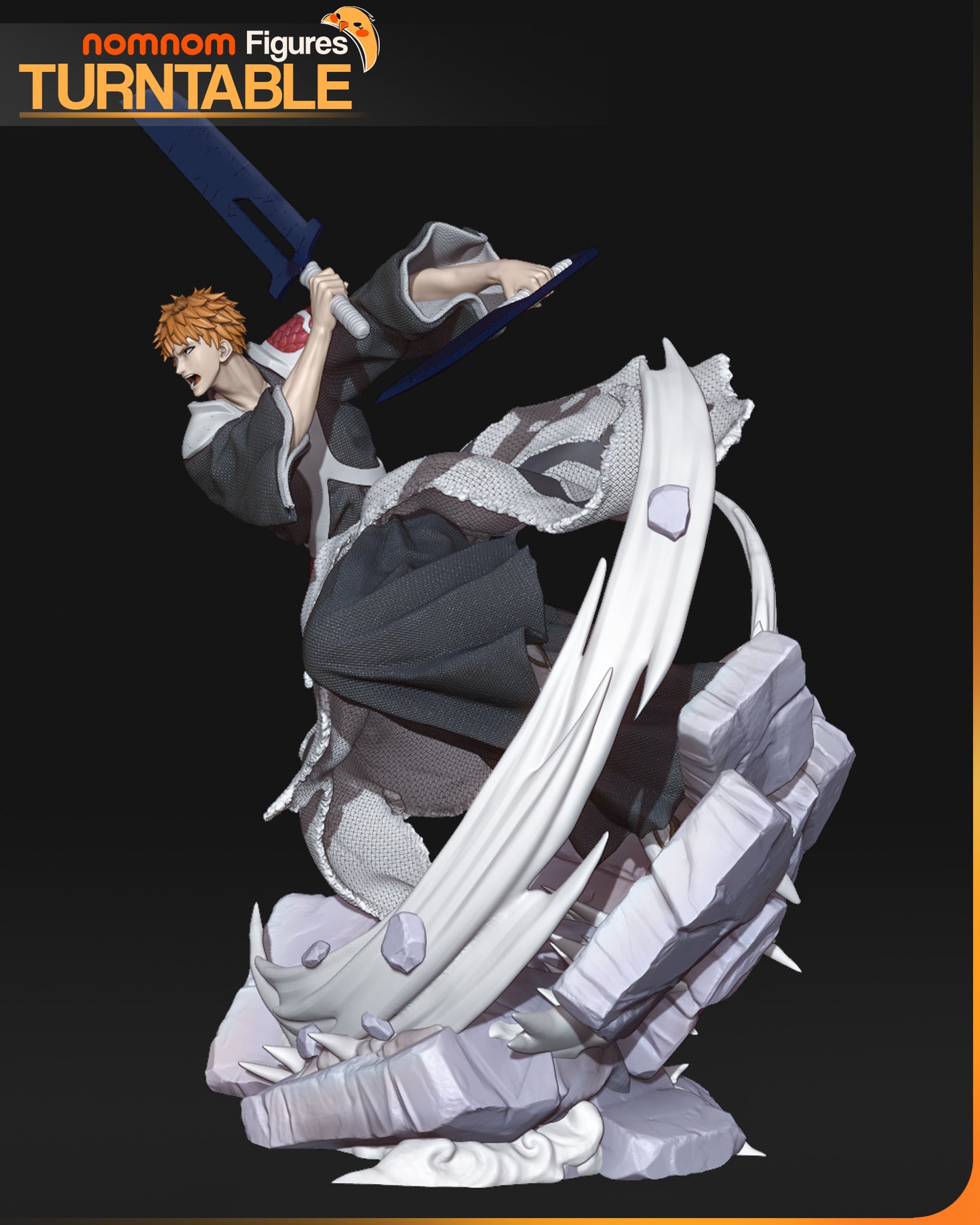 Figura de Resina - Ichigo Kurosaki - Bleach