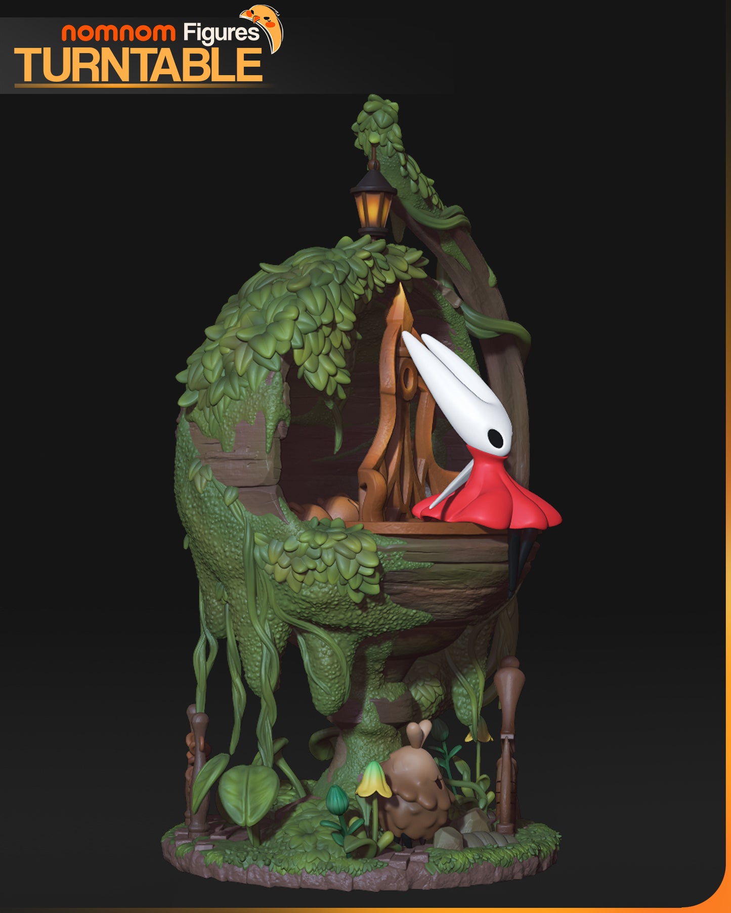 Figura de Resina - Hornet - Hollow Knight