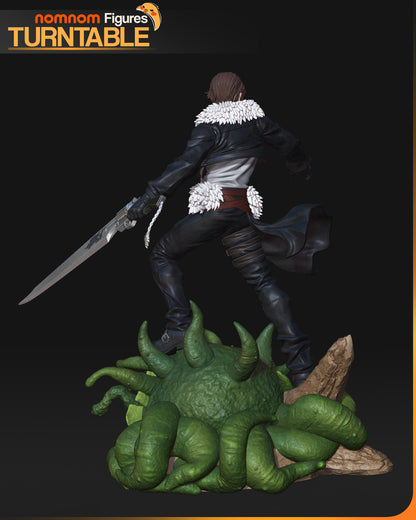 Figura de Resina - Squall Leonhart - Final Fantasy VIII