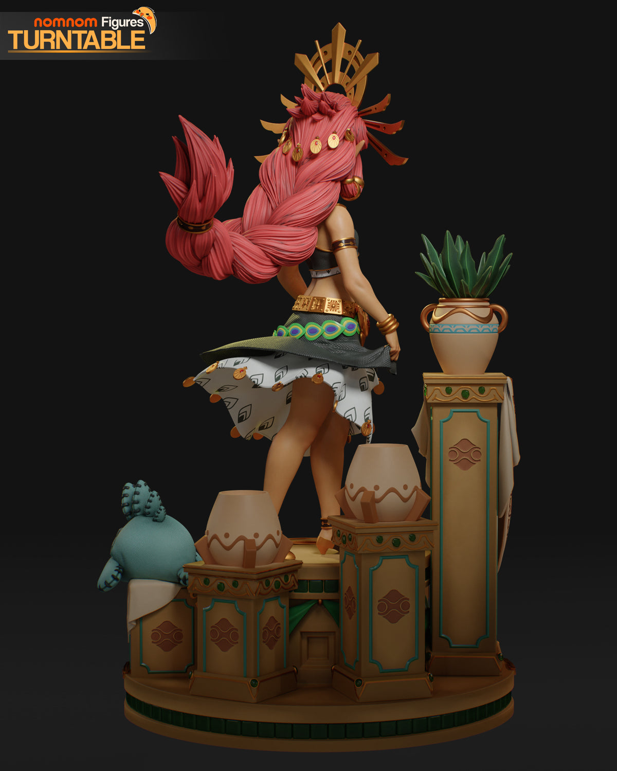 Figura Riju Zelda Breath of the Wild en resina, foto 10