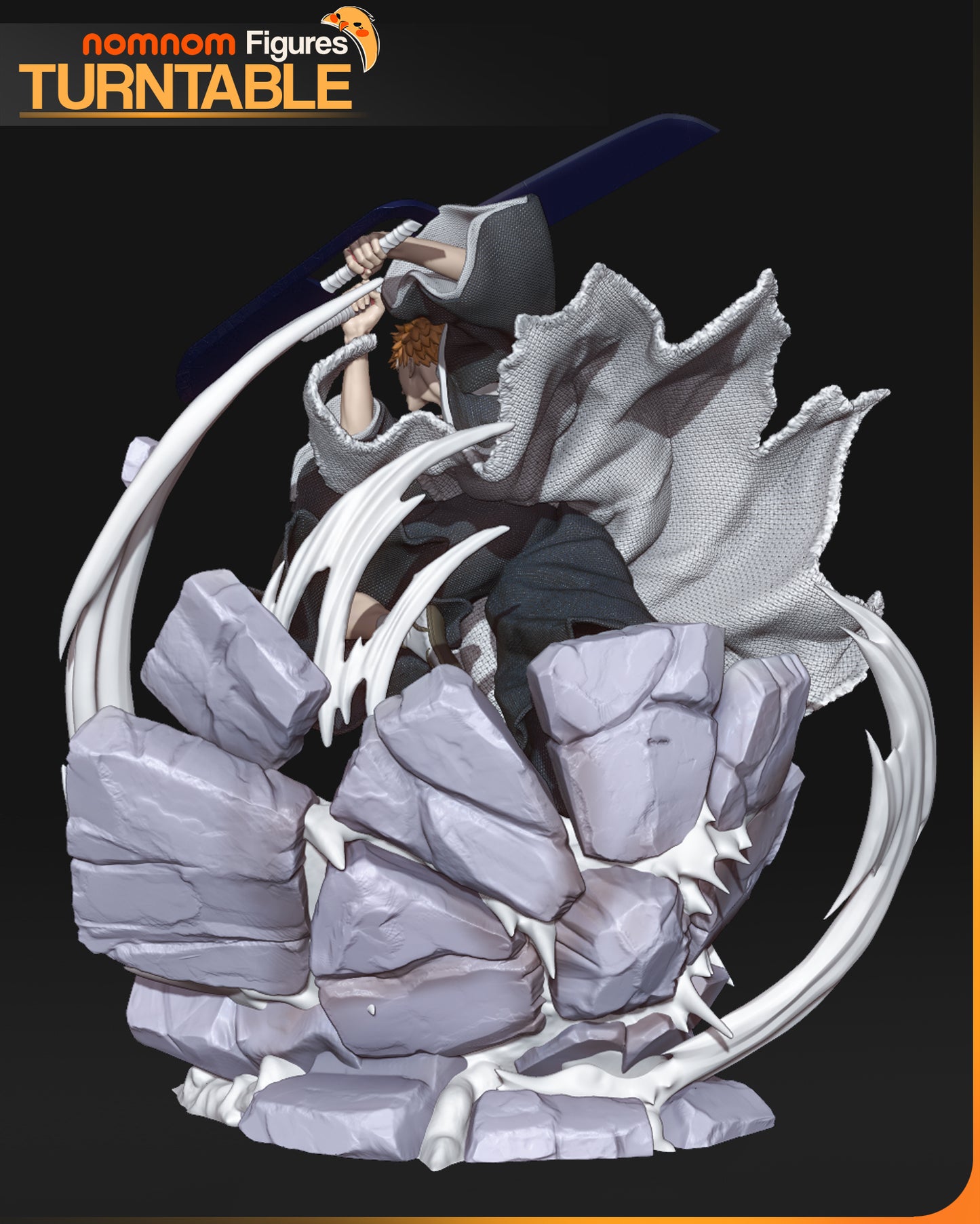 Figura de Resina - Ichigo Kurosaki - Bleach