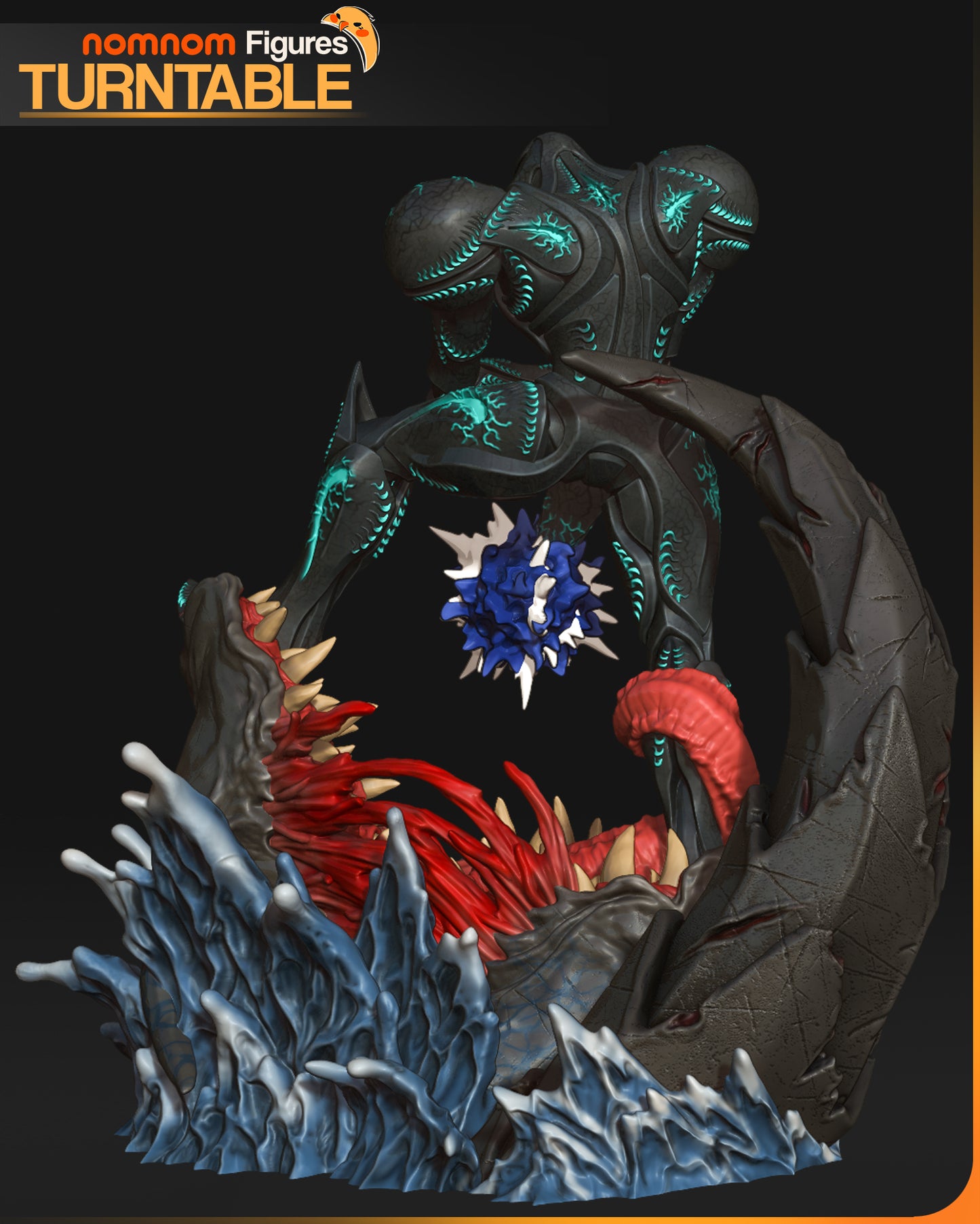 Figura de Resina - Dark Samus - Metroid Prime