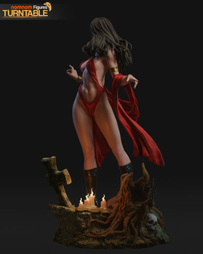 Figura Vampirella en resina sin pintar, foto 4