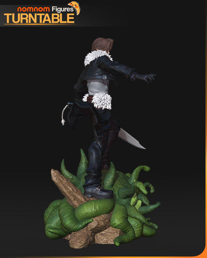 Figura de Resina - Squall Leonhart - Final Fantasy VIII