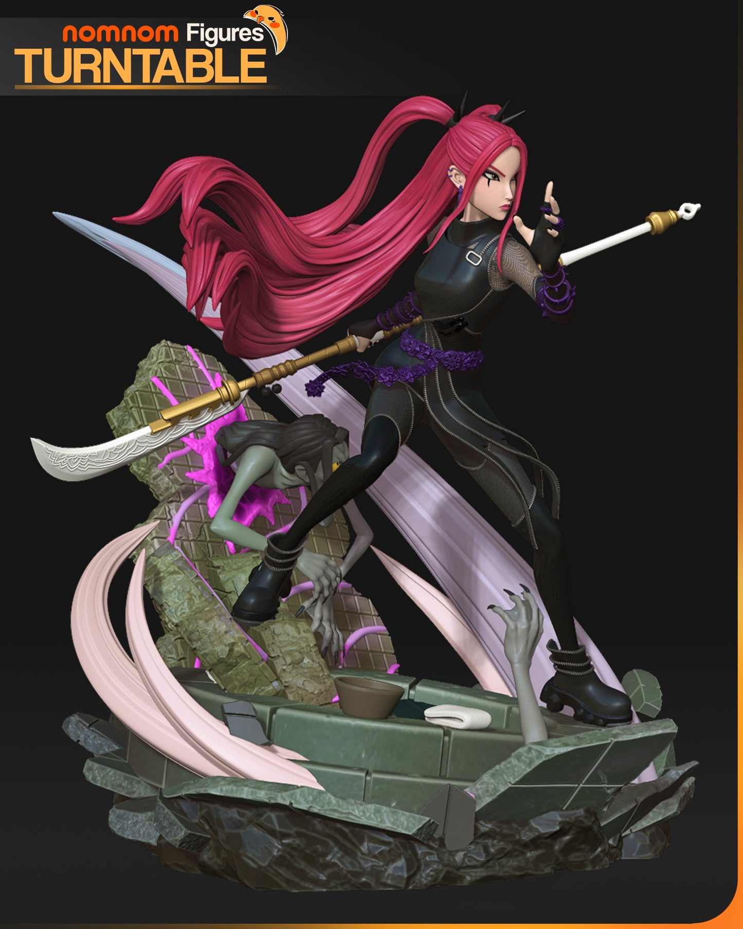 Figura de Resina - Mira - K-Pop Demon Hunters