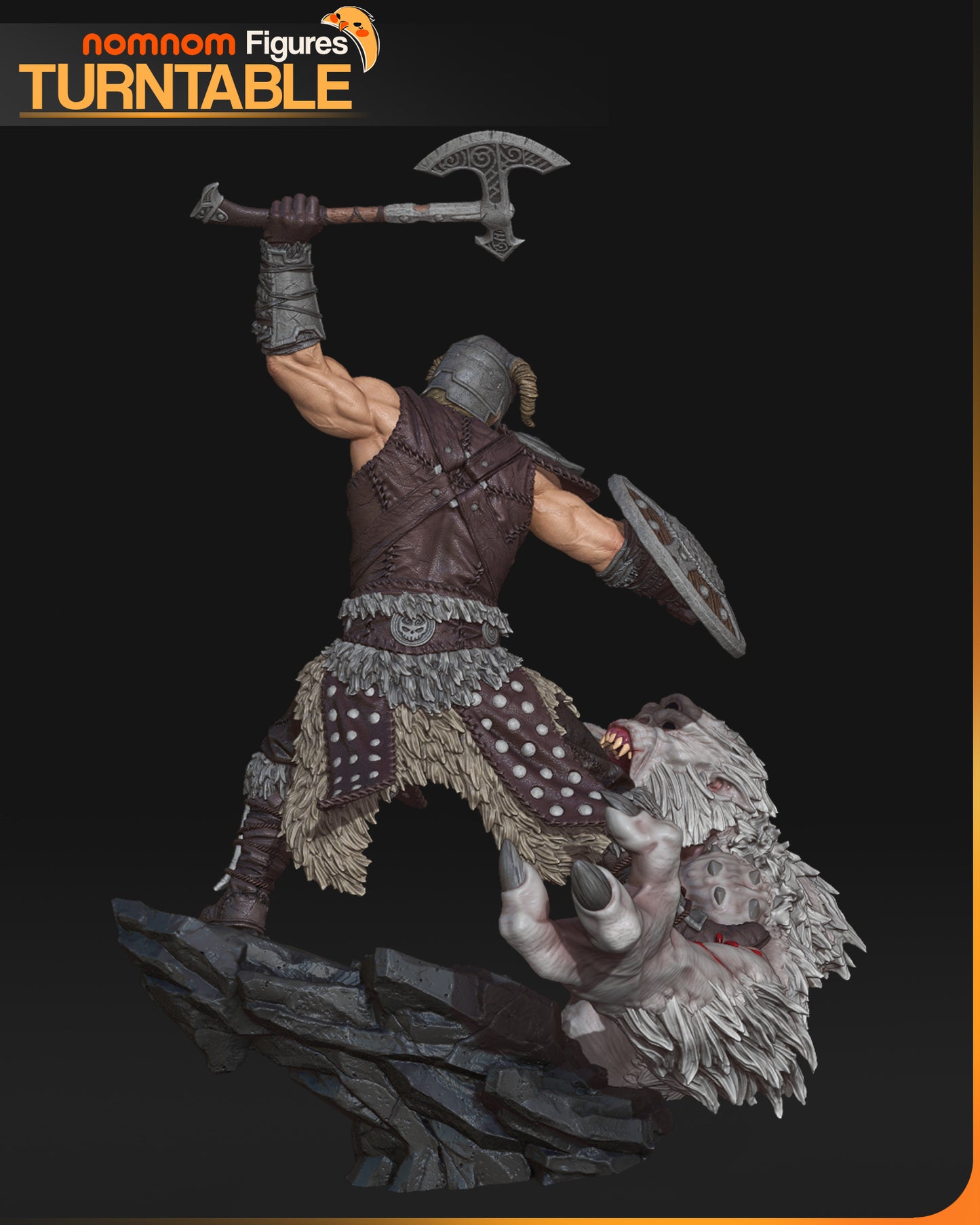 Figura de Resina - Dragonborn - Skyrim