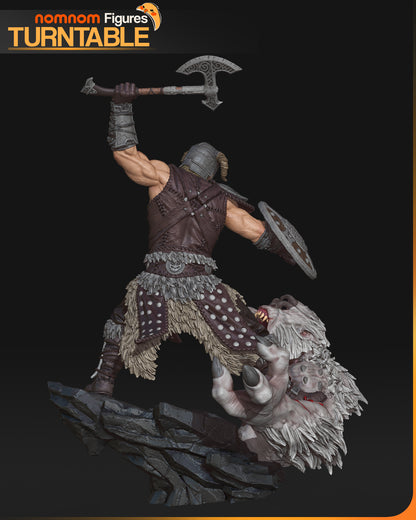 Figura de Resina - Dragonborn - Skyrim