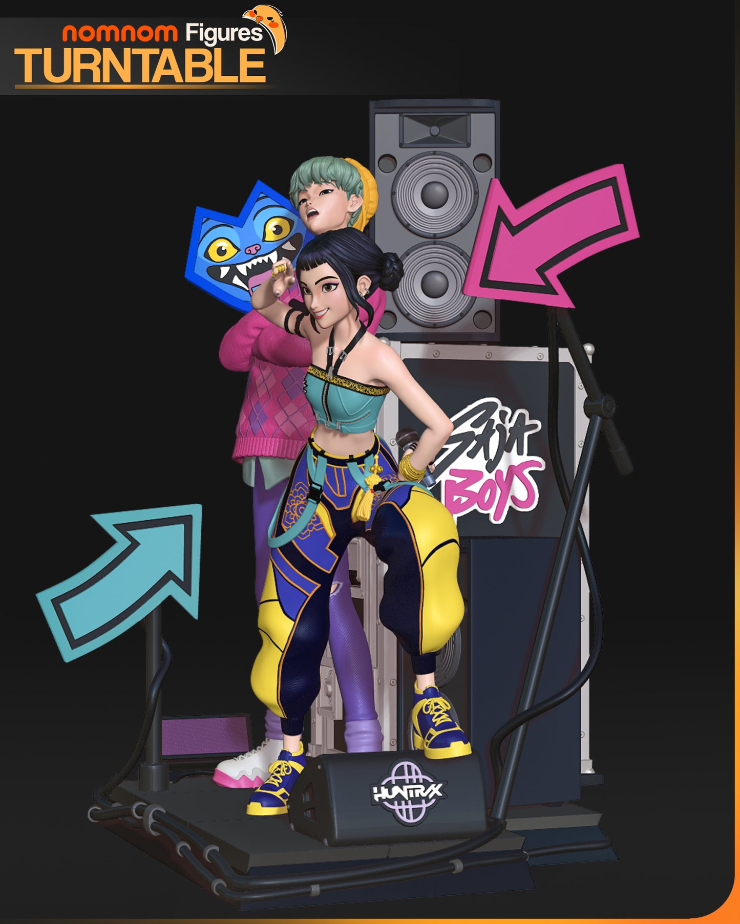 Figura de Resina - Zoey - K-Pop Demon Hunters