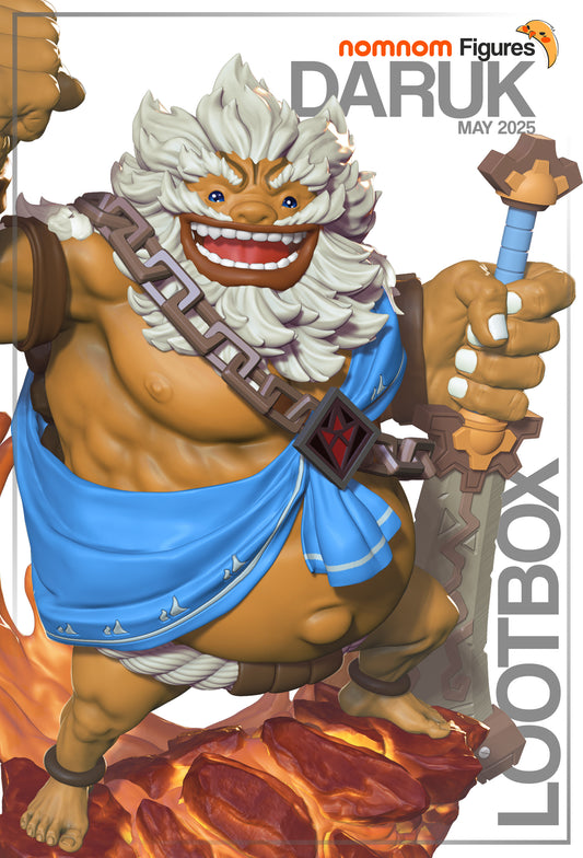 Figura de Resina - Daruk - The Legend of Zelda Breath of the Wild