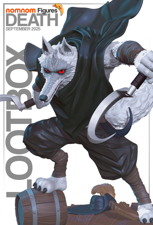 Figura de Resina - La Muerte - El Gato con Botas