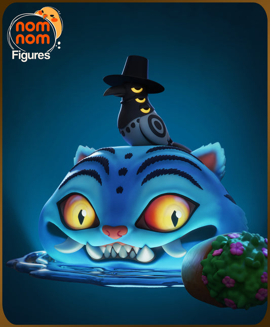 Figura de Resina Chibi - Derpy El Tigre - K-Pop Demon Hunters