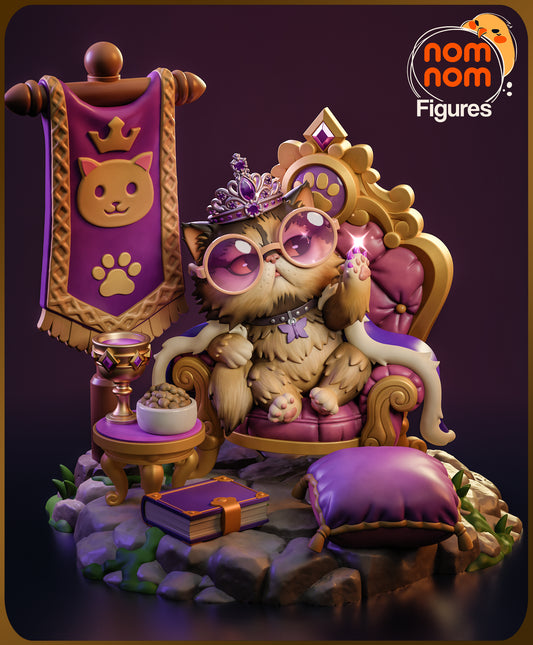 Figura chibi de resina Princess Donut Dungeon Crawler Carl sin pintar
