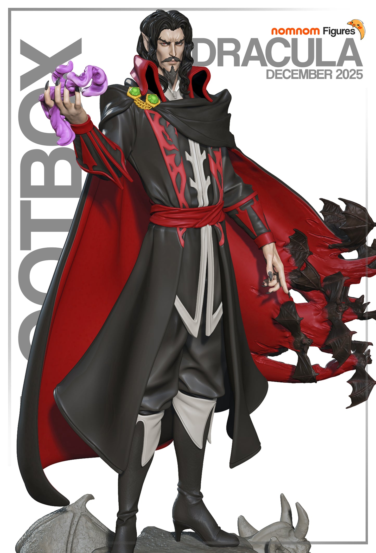 Figura de Resina - Dracula - Castlevania