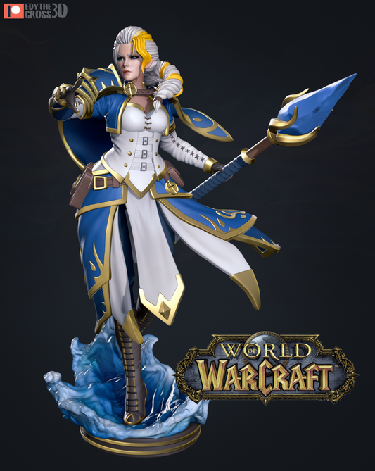 Figura de Resina - Jaina - World of Warcraft