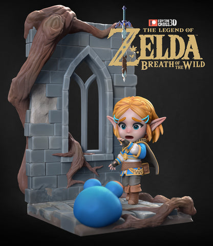 Figura de Resina Chibi - Zelda - The Legend of Zelda