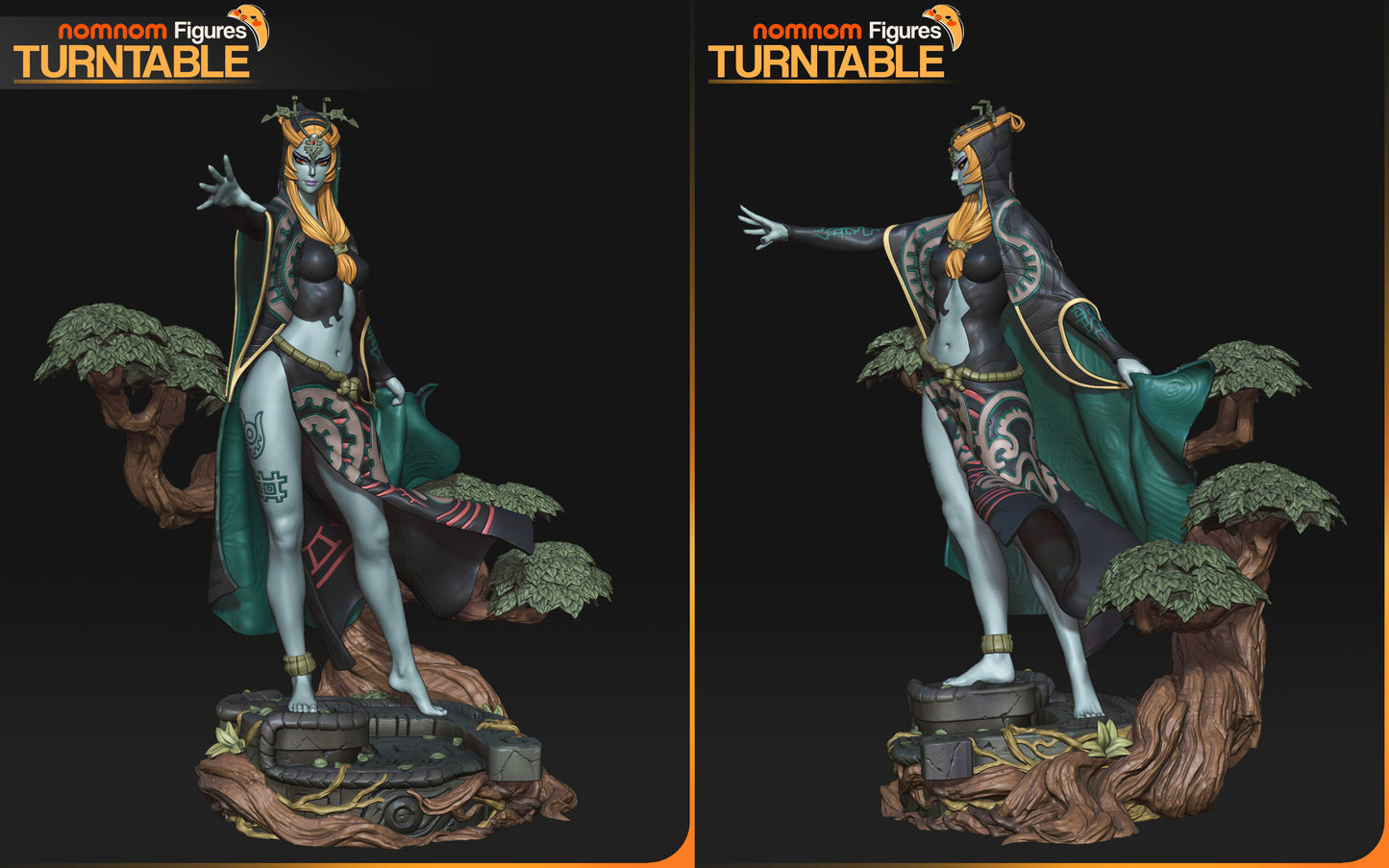 Figura de Resina - Midna - The Legend of Zelda Twilight Princess