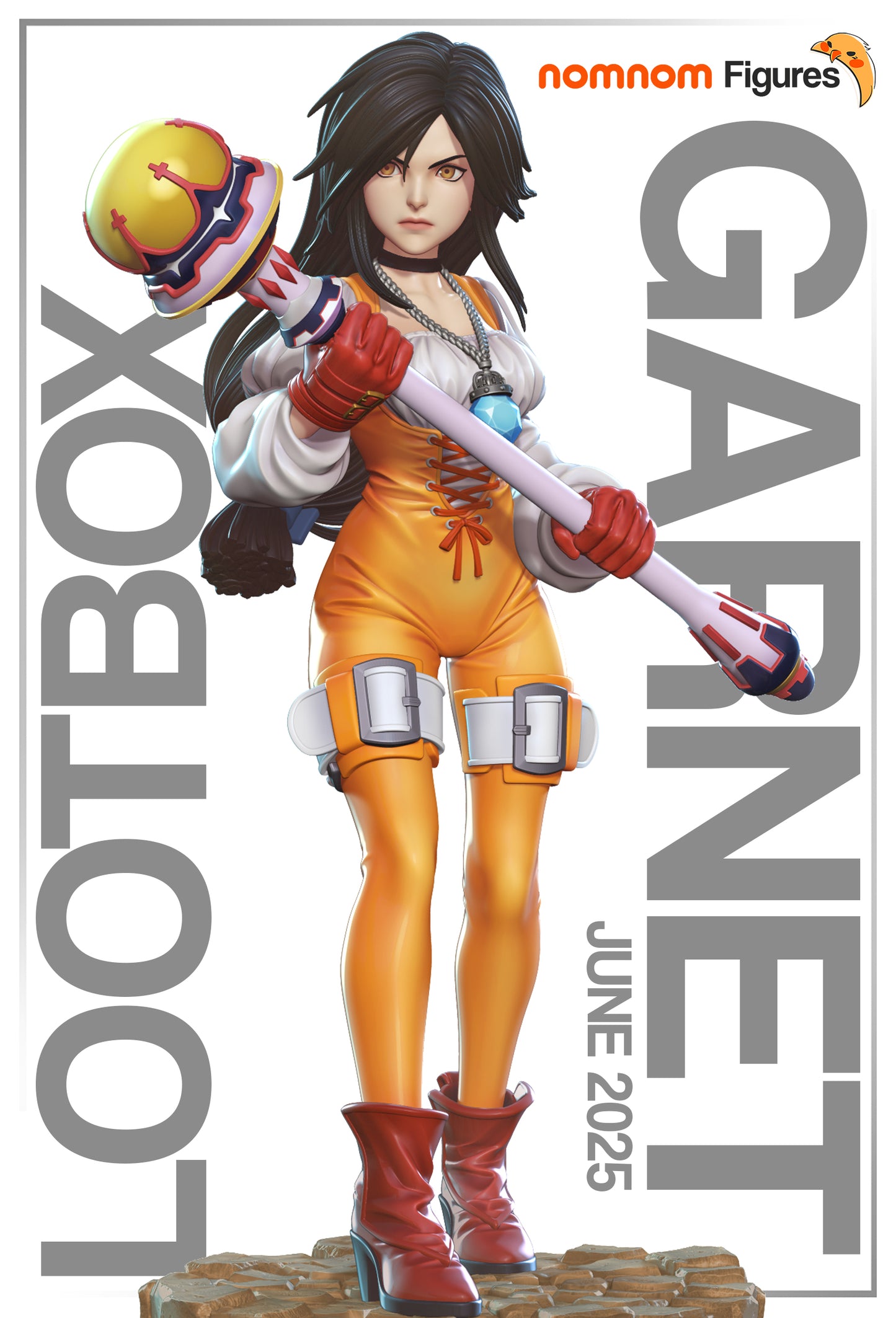 Figura de Resina - Garnet Til Alexander - Final Fantasy IX