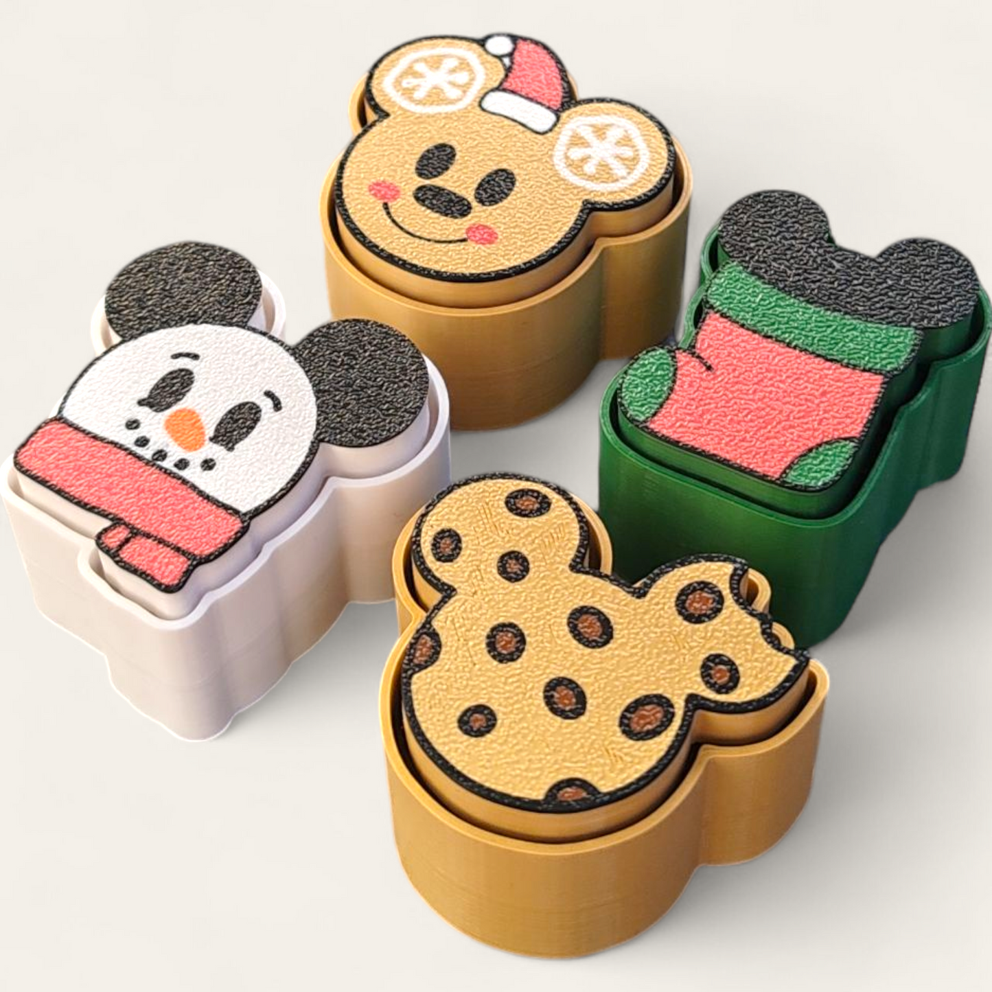 Clickers Mickey Mouse Edición Navidad