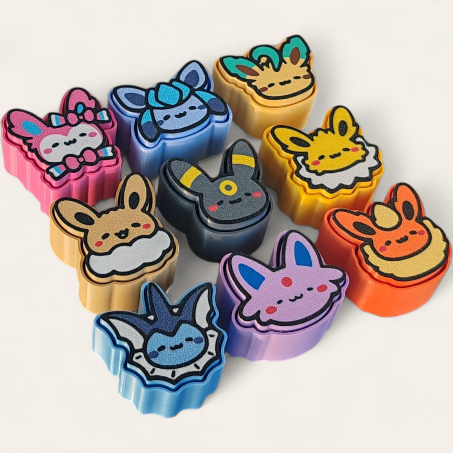 Pack Ahorro – 9 Clickers - Eeveelutions