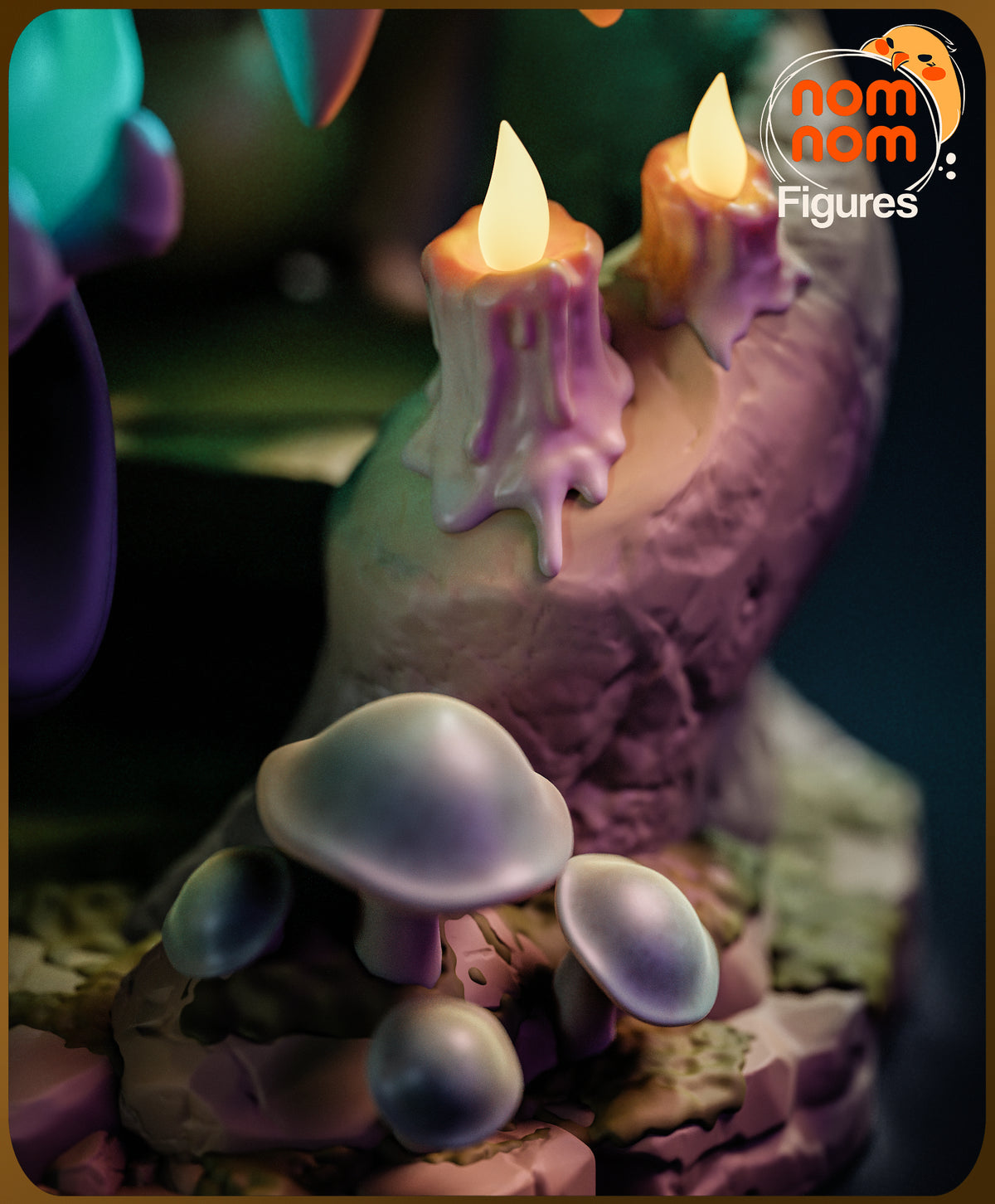 Figura Keeper of the Forgotten NomNom en resina, foto 5