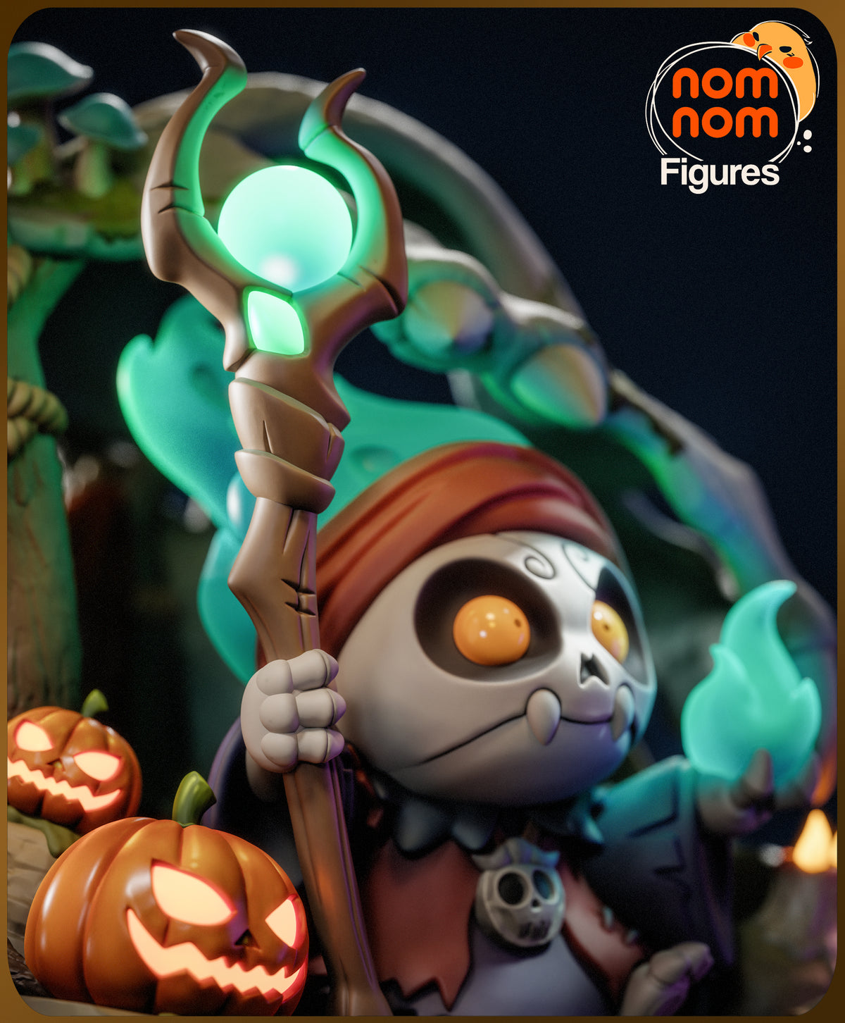Figura Keeper of the Forgotten NomNom en resina, foto 6
