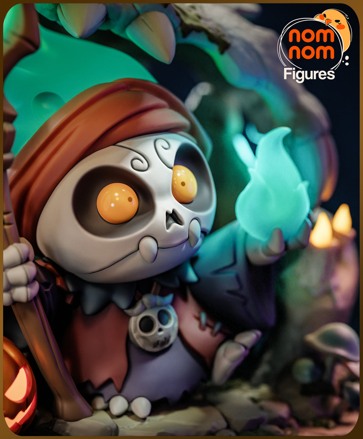 Figura Keeper of the Forgotten NomNom en resina, foto 8