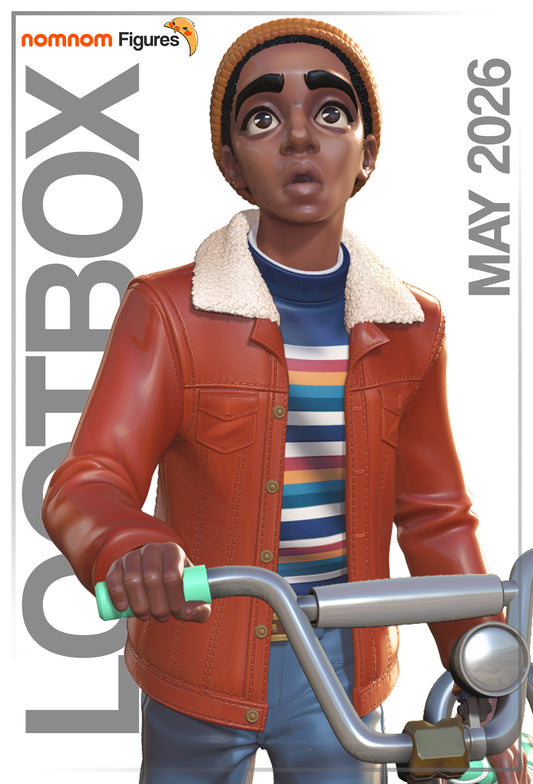 Figura de resina Lucas Stranger Things sin pintar