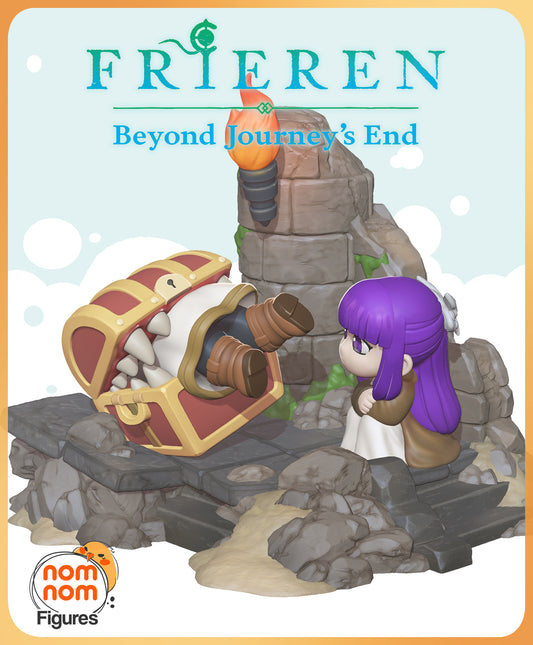 Figura de Resina Chibi - Cofre Mimico - Fieren