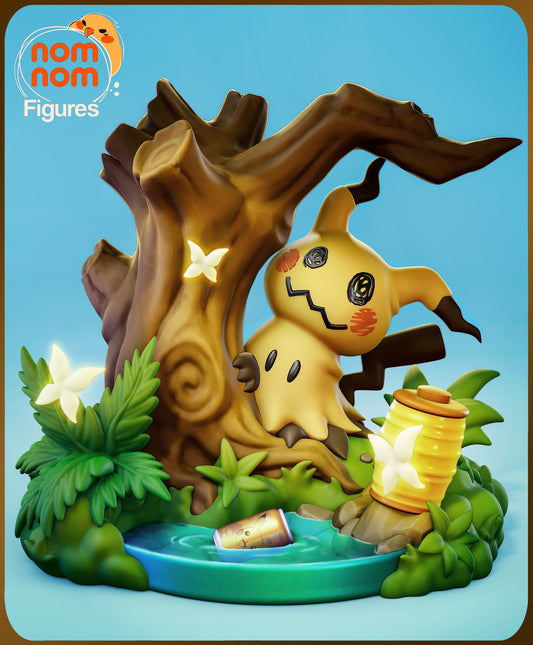 Figura de Resina Chibi - Mimikyu - Pokemon