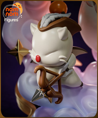 Figura chibi Rey Moguri XII en resina, detalle