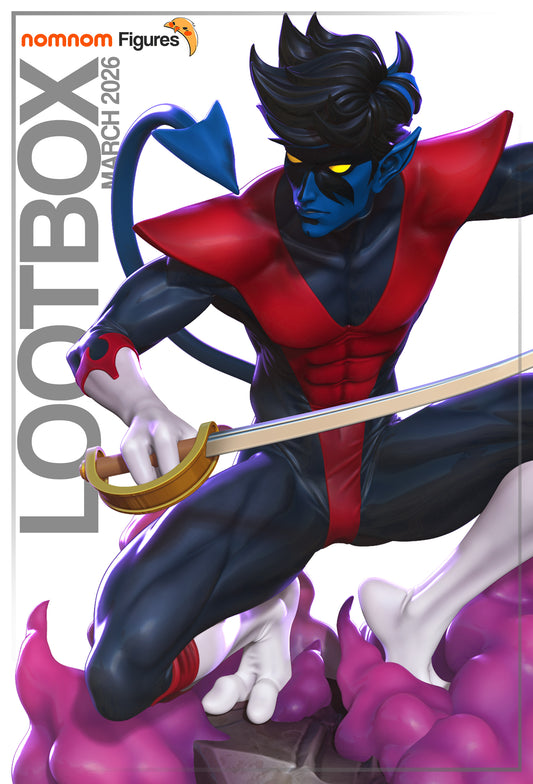 Figura de Resina - Nightcrawler - X-Men