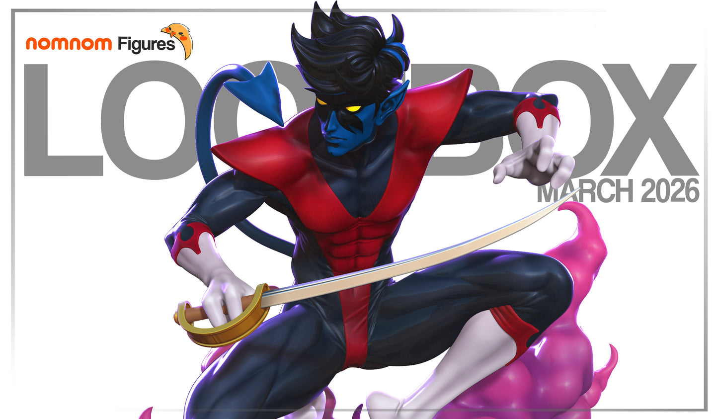 Figura de Resina - Nightcrawler - X-Men