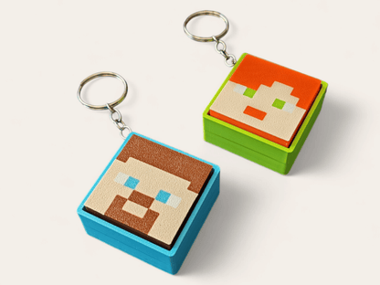 Clickers de Steve & Alex de Minecraft