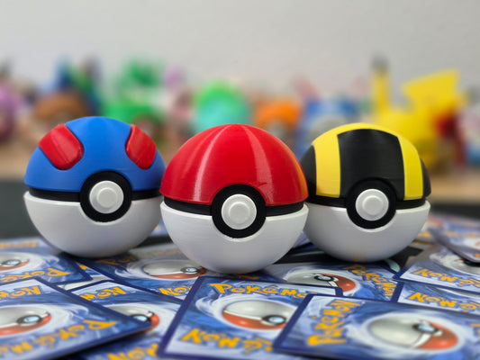Pack Ahorro – 3 Pokeball - Pokeball, Superball & Ultraball