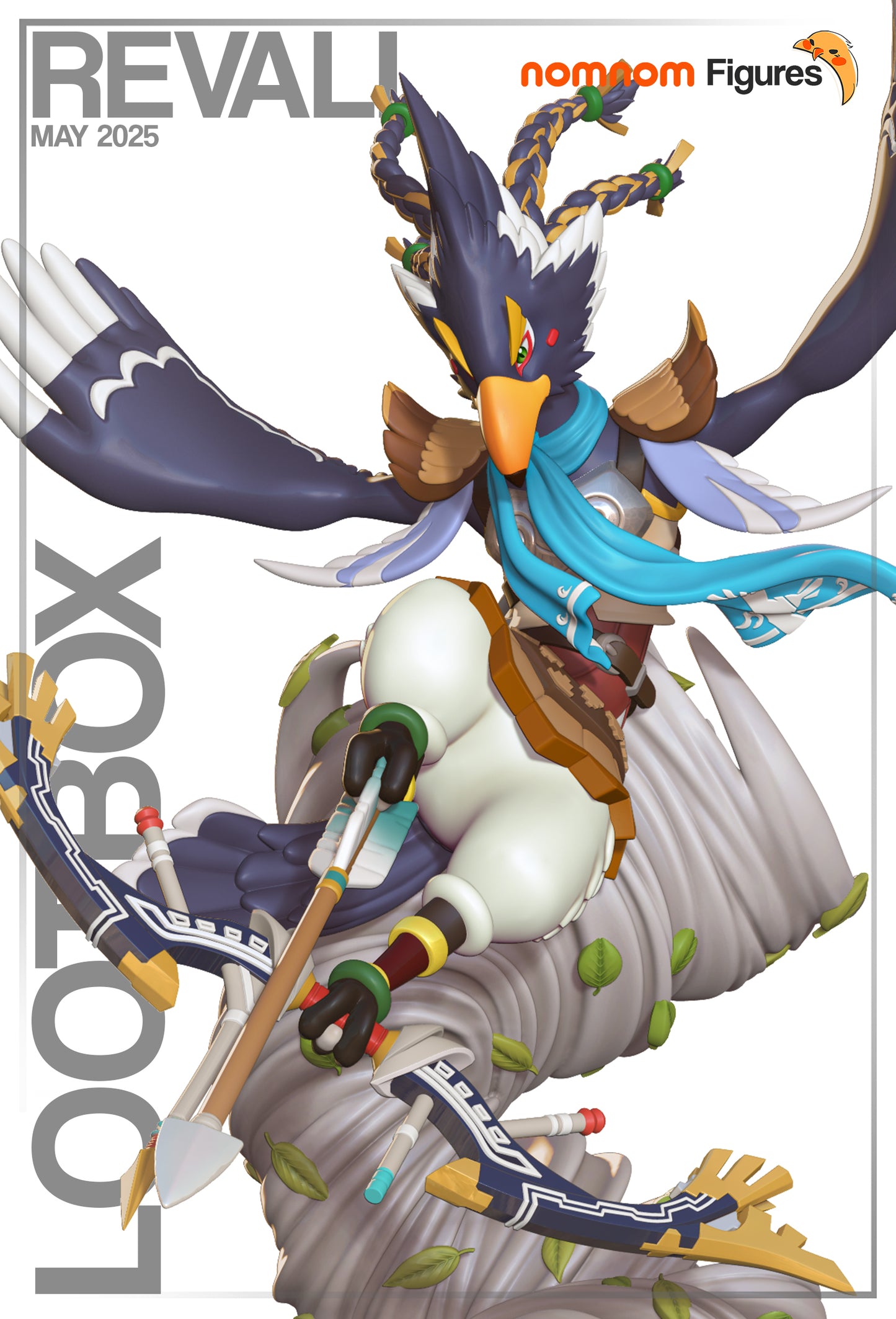 Figura de Resina - Revali - The Legend of Zelda Breath of the Wild
