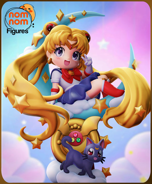 Figura de Resina Chibi - Sailor Moon - Salilor Moon