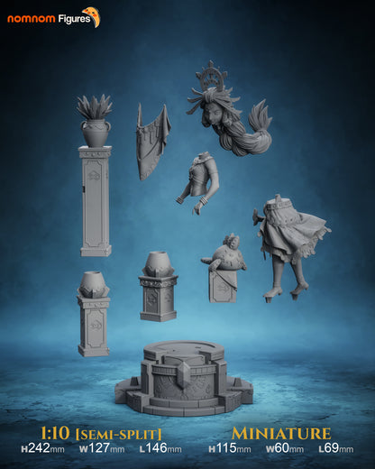 Figura Riju Zelda Breath of the Wild en resina, foto 12