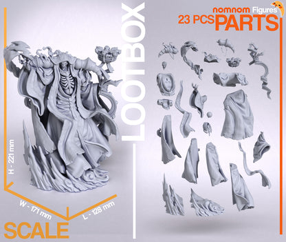 Figura de Resina - Ainz Ooal Gown - Overlord