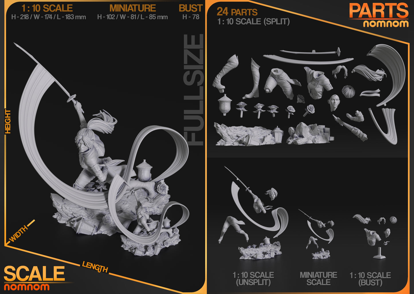 Figura de Resina - Maelle - Clair Obscur Expedition 33