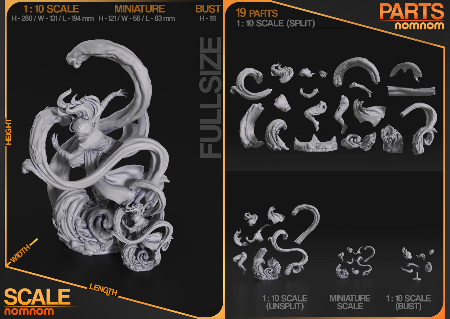 Figura de Resina - Katara - Avatar