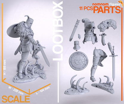 Figura de Resina - Solaire de Astora - Dark Souls