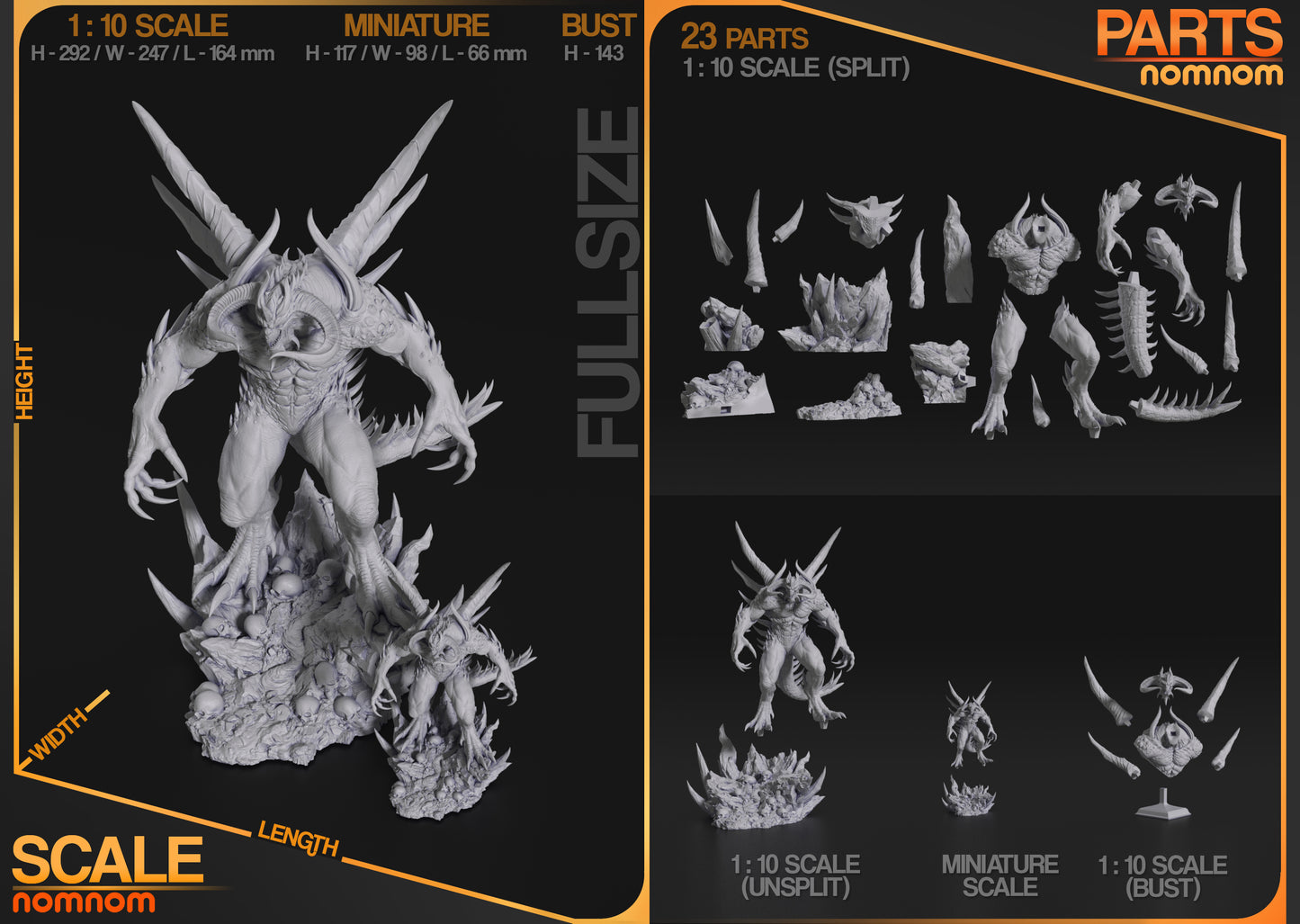 Figura de Resina - Diablo - Diablo