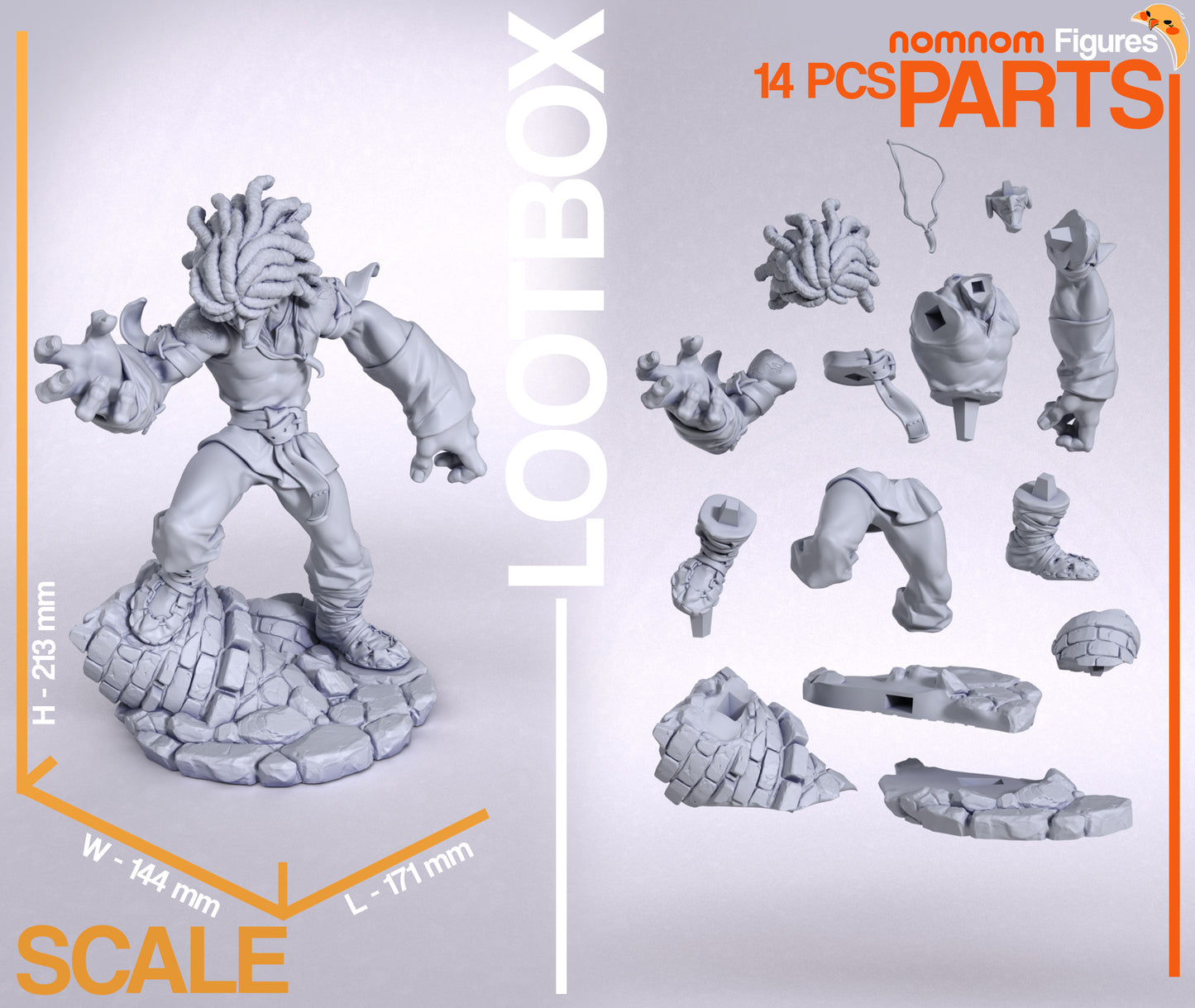 Figura de Resina - Amarant - Final Fantasy IX