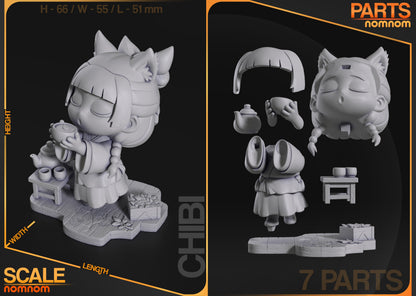 Figura de Resina Chibi - Maomao - Apothecary Diaries