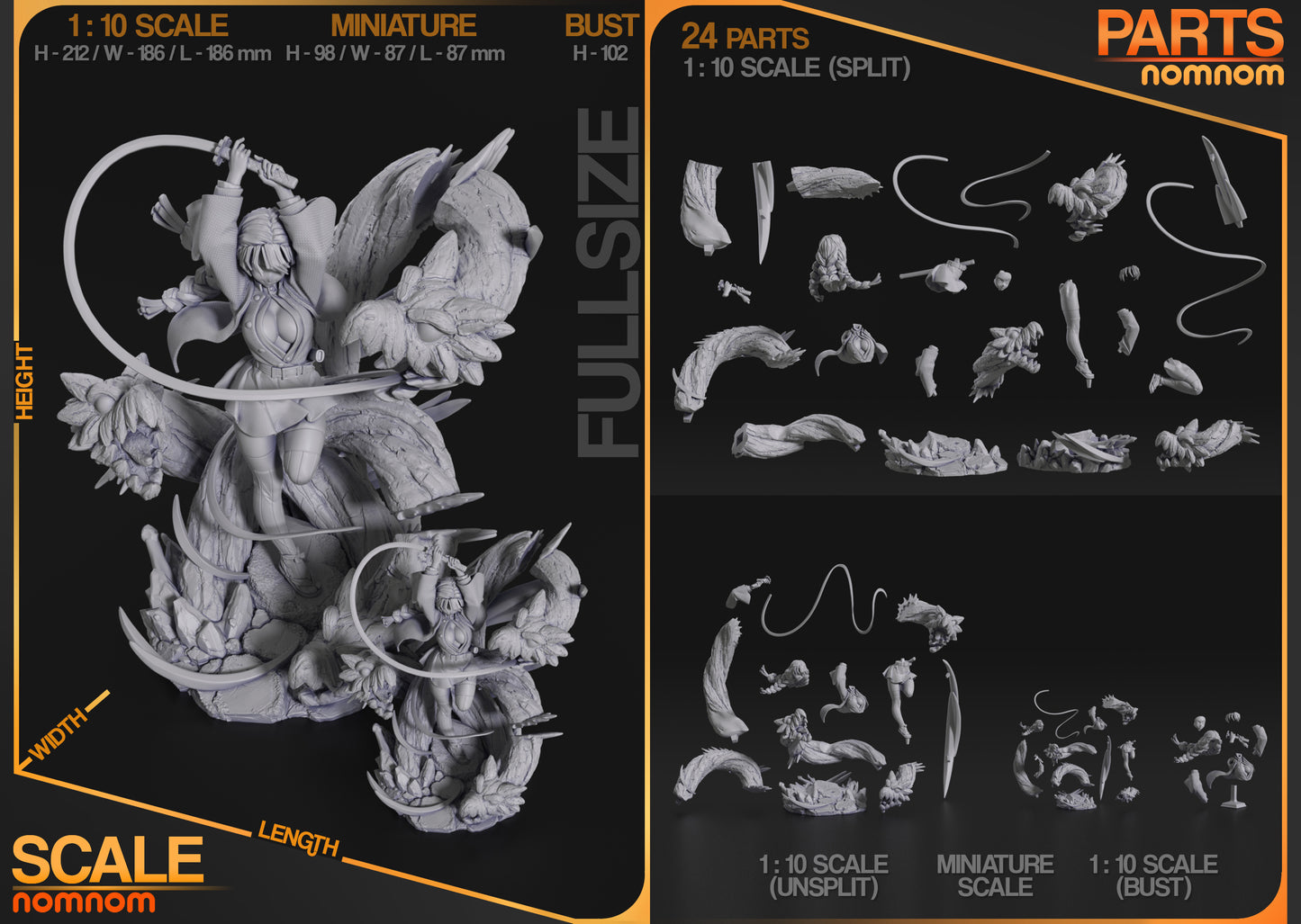 Figura de Resina - Mitsuri - Demon Slayer