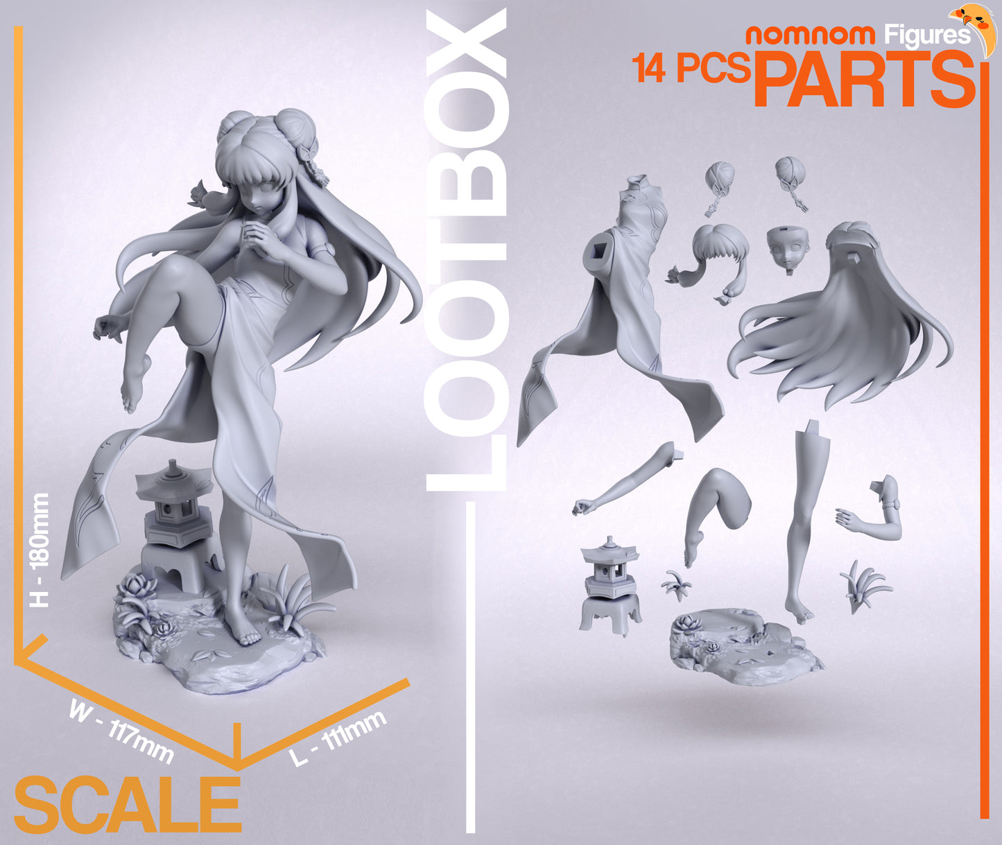 Figura de Resina - Shampoo - Ranma 1/2